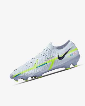 Nike Phantom GT2 Pro FG Grises Azules Claro Azules | MX 4918